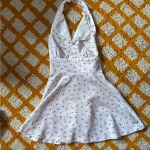 Vintage Summer Tennis Dress Micro-mini